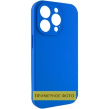 Чехол Silicone Case Full Protective (AA) NO LOGO для Apple iPhone 16 Pro (6.3") – Синий