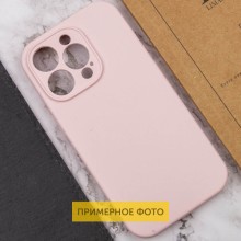 Чехол Silicone Case Full Protective (AA) NO LOGO для Apple iPhone 16 Pro (6.3") – Розовый