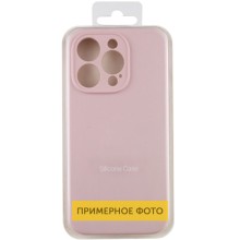 Чехол Silicone Case Full Protective (AA) NO LOGO для Apple iPhone 16 Pro (6.3") – Розовый