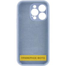 Чехол Silicone Case Full Protective (AA) NO LOGO для Apple iPhone 16 Pro (6.3") – Голубой