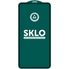 Захисне скло SKLO 5D (тех.пак) для Apple iPhone 16 Pro (6.3") (Чорний)