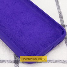 Чехол Silicone Case Full Protective (AA) NO LOGO для Apple iPhone 16 Pro (6.3") – Фиолетовый