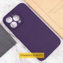 Чехол Silicone Case Full Protective (AA) NO LOGO для Apple iPhone 16 Pro (6.3") – Фиолетовый
