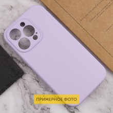Чехол Silicone Case Full Protective (AA) NO LOGO для Apple iPhone 16 Pro (6.3") – Сиреневый