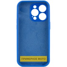 Чехол Silicone Case Full Protective (AA) NO LOGO для Apple iPhone 16 Pro (6.3") – Синий