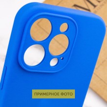 Чехол Silicone Case Full Protective (AA) NO LOGO для Apple iPhone 16 Pro (6.3") – Синий