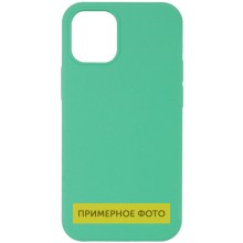 Чехол Silicone Case Full Protective (AA) NO LOGO для Apple iPhone 16 Pro (6.3") – Зеленый