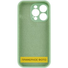 Чехол Silicone Case Full Protective (AA) NO LOGO для Apple iPhone 16 Pro (6.3") – Зеленый