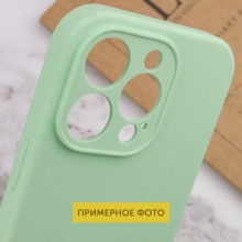 Чехол Silicone Case Full Protective (AA) NO LOGO для Apple iPhone 16 Pro (6.3") – Зеленый