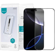 Захисне скло Nillkin (CP+PRO) для Apple iPhone 16 Pro (6.3") (+ аппликатор) (Чорний)