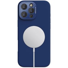Чохол Silicone Nillkin LensWing Prop Magnetic для Apple iPhone 16 Pro (6.3") – Синій