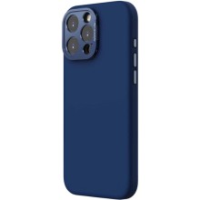 Чохол Silicone Nillkin LensWing Prop Magnetic для Apple iPhone 16 Pro (6.3") – Синій