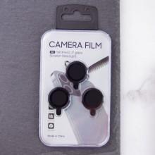 Захисне скло Metal Classic на камеру (у упак.) для Apple iPhone 16 Pro (6.3") / 16 Pro Max (6.9") – Чорний