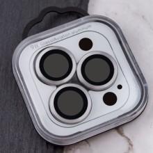 Захисне скло Metal Classic на камеру (у упак.) для Apple iPhone 16 Pro (6.3") / 16 Pro Max (6.9") – Сірий