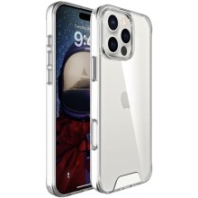 Чохол TPU Space Case transparent для Apple iPhone 16 Pro (6.3") – Прозорий