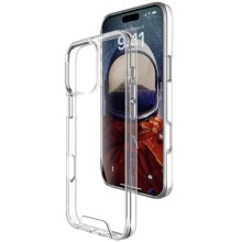 Чохол TPU Space Case transparent для Apple iPhone 16 Pro (6.3") – Прозорий