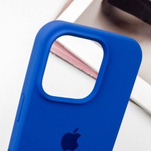 Чехол Silicone Case Full Protective (AA) для Apple iPhone 16 Pro (6.3") – Синий