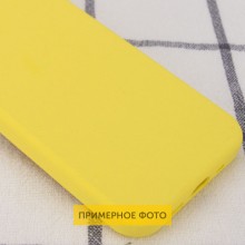 Чохол Silicone Case Full Protective (AA) NO LOGO для Apple iPhone 16 Pro (6.3") – Жовтий