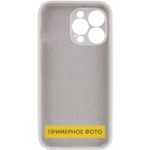 Чохол Silicone Case Full Protective (AA) NO LOGO для Apple iPhone 16 Pro (6.3") – Білий