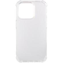 TPU чехол GETMAN Ease logo усиленные углы для Apple iPhone 16 Pro (6.3") – Прозрачный