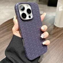 Чехол TPU Weaving для Apple iPhone 16 Pro (6.3") – Фиолетовый