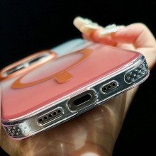 Чехол TPU+PC Shadow with MagSafe для Apple iPhone 16 Pro (6.3") – Rose Gold