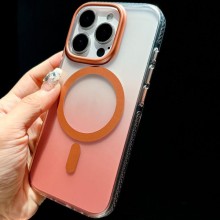 Чехол TPU+PC Shadow with MagSafe для Apple iPhone 16 Pro (6.3") – Rose Gold