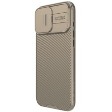 Карбонова накладка Nillkin CamShield Pro для Apple iPhone 16 Pro (6.3") – Золотий