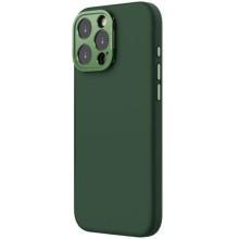Чехол Silicone Nillkin LensWing Prop Magnetic для Apple iPhone 16 Pro (6.3") – Зеленый