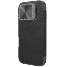 Шкіряний чохол-книжка Nillkin Qin Prop для Apple iPhone 16 Pro (6.3") – Чорний