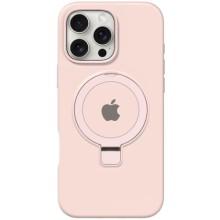 Чохол Silicone Case Full Protective with Ring для Apple iPhone 16 Pro (6.3") – Рожевий