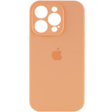 Чохол Silicone Case Full Camera Protective (AA) для Apple iPhone 16 Pro (6.3") – Помаранчевий