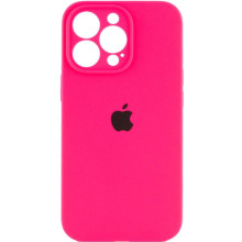 Чохол Silicone Case Full Camera Protective (AA) для Apple iPhone 16 Pro (6.3") – Рожевий