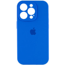 Чохол Silicone Case Full Camera Protective (AA) для Apple iPhone 16 Pro (6.3") – Синій