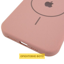 Чохол Silicone Case Full Protective (AA) V2 with MagSafe для Apple iPhone 16 Pro (6.3") – Рожевий