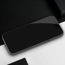 Захисне скло Nillkin (CP+ max 3D) (full glue) для Apple iPhone 16 Pro (6.3") – Чорний