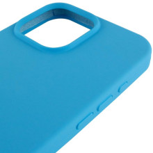 Чехол Silicone Case Full Protective (AA) для Apple iPhone 16 Pro (6.3") – Голубой