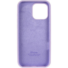 Чохол Silicone Case Full Protective (AA) для Apple iPhone 16 Pro (6.3") – Бузковий