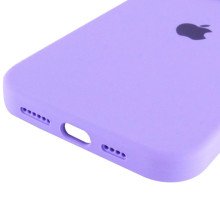 Чохол Silicone Case Full Protective (AA) для Apple iPhone 16 Pro (6.3") – Бузковий