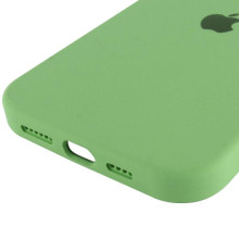 Чохол Silicone Case Full Protective (AA) для Apple iPhone 16 Pro (6.3") – М'ятний