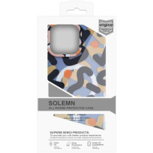 TPU чехол Pastel Chaos with MagSafe для Apple iPhone 16 Pro (6.3") – Черный