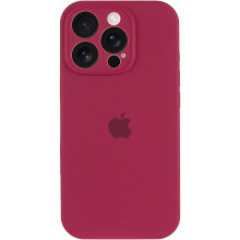Чехол Silicone Case Full Camera Protective (AA) для Apple iPhone 16 Pro (6.3") – undefined