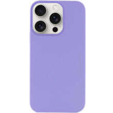 Чехол Silicone Case (AA) NO LOGO with MagSafe для Apple iPhone 16 Pro (6.3") – Сиреневый