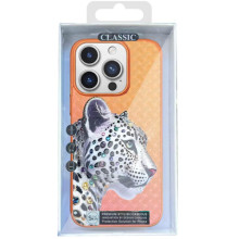 Чехол TPU+PC Crystal Hunt with MagSafe для Apple iPhone 16 Pro (6.3") – Оранжевый