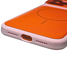 Чехол PC TechWoven Hybrid with MagSafe для Apple iPhone 16 Pro (6.3") – Розовый