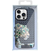 Чехол TPU+PC Crystal Hunt with MagSafe для Apple iPhone 16 Pro (6.3") – Черный