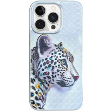 Чехол TPU+PC Crystal Hunt with MagSafe для Apple iPhone 16 Pro (6.3") – Белый