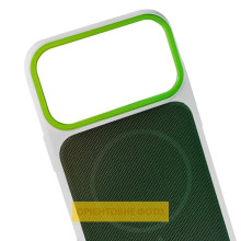 Чехол PC TechWoven Hybrid with MagSafe для Apple iPhone 16 Pro (6.3") – Белый