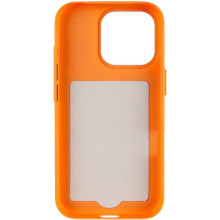 Чехол PC TechWoven Hybrid with MagSafe для Apple iPhone 16 Pro (6.3") – Оранжевый