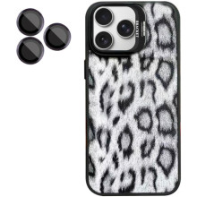 Чохол TPU+PC Wild Leopard with MagSafe and Lens для Apple iPhone 16 Pro (6.3") – Чорний